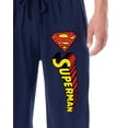 thumbnail image 4 of DC Comics Men's Superman Vintage 'S' Logo Sleep Lounge Pajama Pants For Adults, 4 of 5