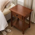 thumbnail image 4 of Bowery Hill 1 Drawer Nightstand in Russet, 4 of 9