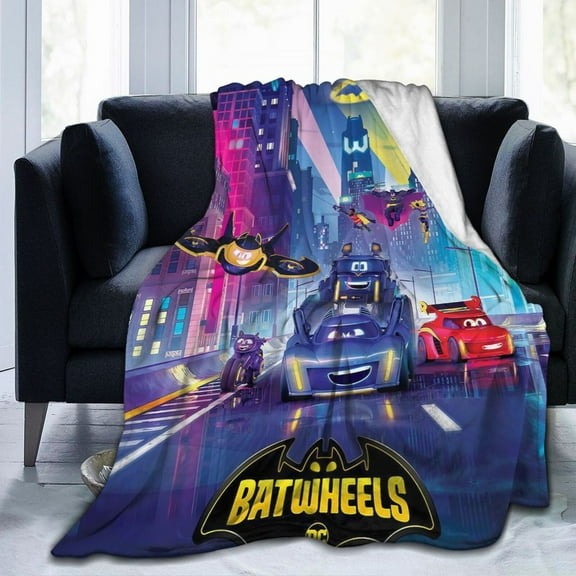 Ultra-Soft Micro Fleece Blanket Batwheels Super Soft Plush Blanket For Winter Bedding Bed Couch Sofa For All Seasons 40"X30"