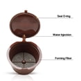 thumbnail image 2 of Cápsula De Café Reutilizable Con Taza De Filtro De Malla Para Máquina Dolce Gusto Cápsulas Recargables Con Cuchara De Plástico Y Cepillo De Limpieza Cateissary HA023429-00, 2 of 7