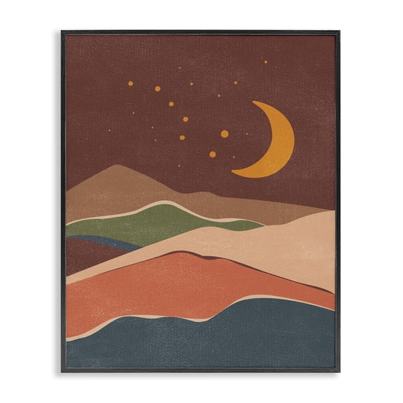 Stupell Industries Eclectic Black Framed Giclee Art, 11 x 14, by Nataly White