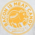 thumbnail image 3 of CafePress - Bacon Is Meat Candy4a T Shirt - Men's Classic Graphic T-Shirt, 3 of 4