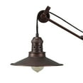 thumbnail image 2 of Metal Desk Lamp with Adjustable Arm and Shade, Bronze- Saltoro Sherpi, 2 of 5
