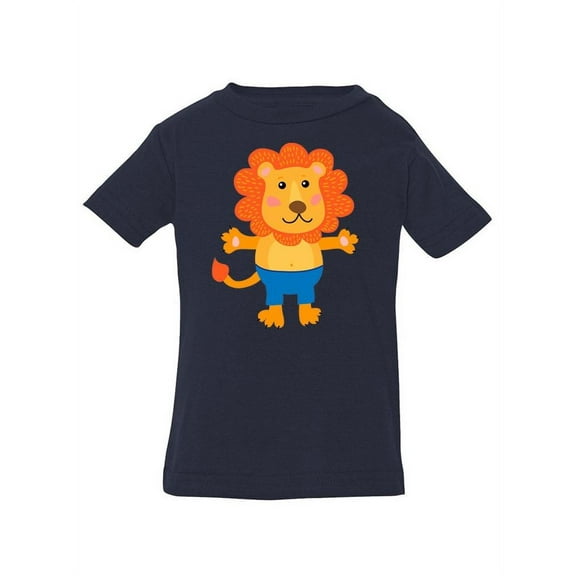 Lion Wearing Pants T-Shirt Infant -Image by Shutterstock, 24 Months