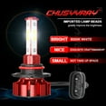 thumbnail image 2 of LED Headlight Fog Light Bulbs Combo For Subaru Forester 2009 2010 2011 2012 2013, 2 of 12