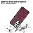 thumbnail image 2 of Case for Samsung Galaxy S21 Ultra 6.8" 5G 2021, Allytech Detachable Crossbody Strap Flip PU Leather Magnetic Button RFID Blocking Purse Wallet Stand Case for Samsung S21 Ultra 5G, Winered, 2 of 8
