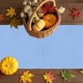 thumbnail image 3 of Fall Table Runner Thanksgiving Sunflower Bird Table Runners Pumpkin Floral Painting Cotton Linen Dresser Scarf Kitchen Dining Table Decor for Fall Holiday Party Decor 13x36 Inch, 3 of 9