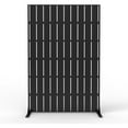 thumbnail image 7 of Home Metal Privacy Screen 72" H x 47" W, Outdoor Privacy Screens and Panels, Freestanding Decorative Fence for Patio Lawn Garden Deck Balcony, Outdoor Divider with Stand, 7 of 7