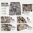 thumbnail image 6 of MINOUVA Men's Frost Camo 5-Inch Inseam Performance Shorts 3-Pack - Lightweight Quick-Dry Athletic Shorts with Pockets, Size L, 6 of 7