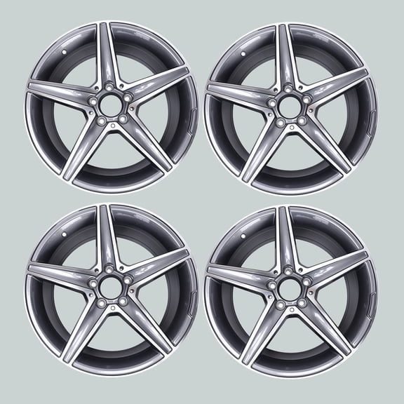 4Pcs 18" Car Wheels Rim For Mercedes Benz C300 C350 E300 E350 CLA250