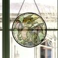 thumbnail image 3 of Stained Glass Window Hanging Baby Dragon - Stained Glass Window Hanging Baby Dragon, Festival Gift Ornament, Home Wall & Window Art, Brightens Any Space with Light, 3 of 6