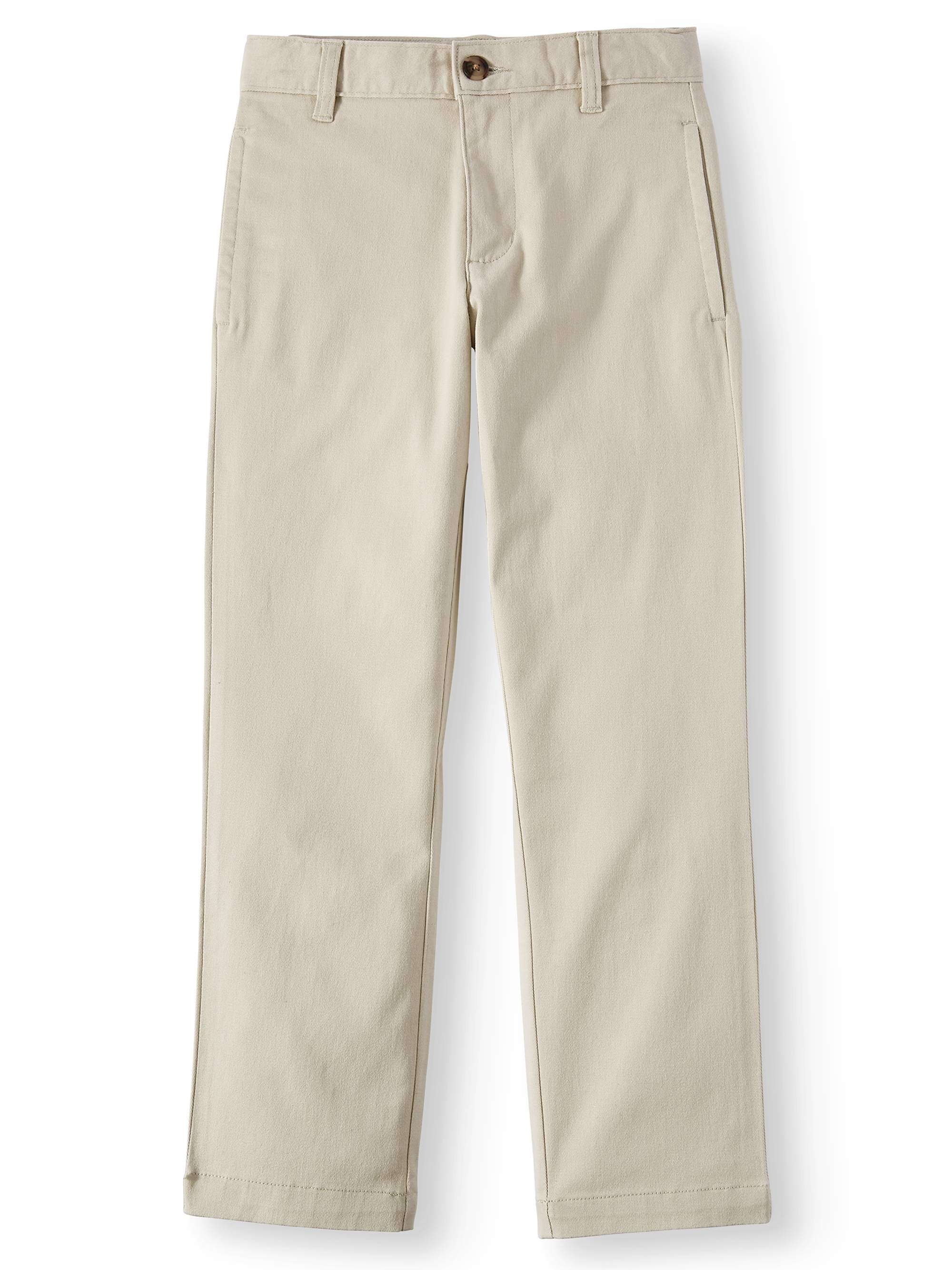 Details about  / Wonder Nation Boys School Uniform Twill Chino Pants w// Scotchguard size 14