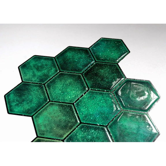 Mosaicowall 10-Sheet Peel and Stick Tile - 11.9"x11.8" Premium Kitchen Self Adhesive Backsplash Tile