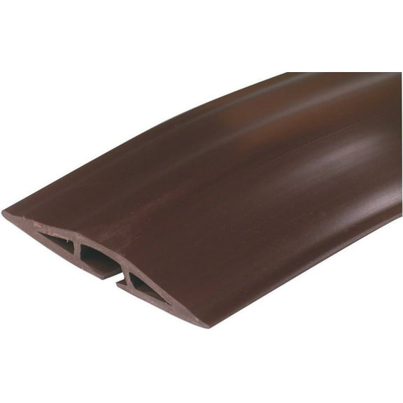 Corduct 15' Overfloor Cord Protector, Brown