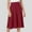 Red, variant on Comfy Basic Solid Color Stretch A Line Flared Knee Length Skirt Twin Comforter Set with Bed Skirt Bohemian Skirts for Women Midi Length Ladies Skirts with Pockets Ruffled Skirt Bedspread Light Jean
