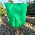 thumbnail image 2 of fundas de hibernación verdes de 0,8 x 1 m con cordón para plantas, 2 of 2
