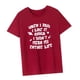 thumbnail image 3 of Camiseta para mujer, camiseta básica, tops casuales de verano a la moda para desplazamientos y mochileros. XL, 3 of 8