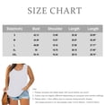 thumbnail image 3 of LNZGNM Summer Tank Tops for Women Plus Size Flowy Sleeveless Top Stylish Loose Crew Neck Tunic Tops Beach Basic Tees Shirts,Multicolor 4XL, 3 of 7