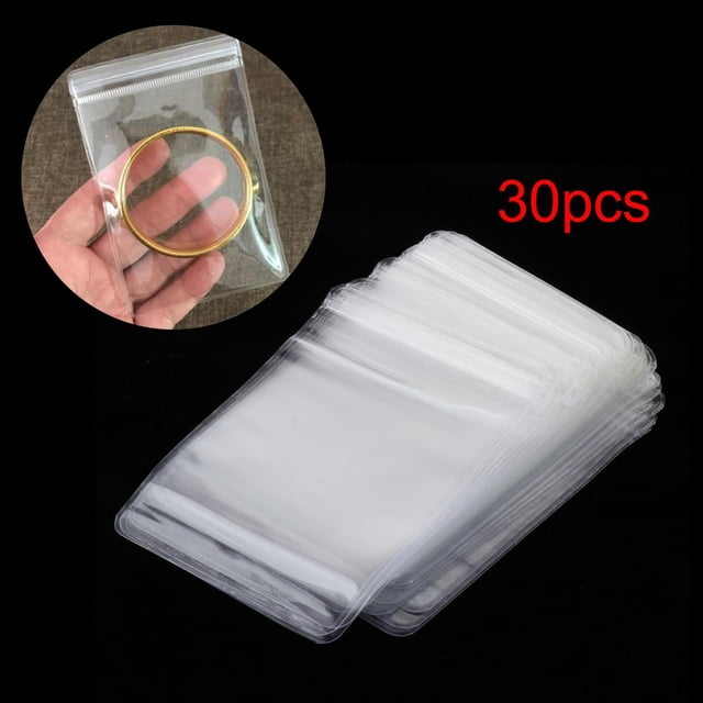 Bolsas De Almacenamiento De Joyería Transparente Para Guardar Pulseras De Joyería Envío Hugo Bolsas de almacenamiento de joyas