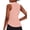 Pink, variant on PINSPARK Women's Sleeveless Polo Shirts Moisture Wicking Golf Shirts UPF 50+ Racerback Tank Tops Quick Dry Tennis Outfit for Summer