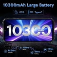 thumbnail image 4 of Smartphone Fossibot F105 Android 14 8 GB RAM+64 GB ROM 10300 mAh, 4 of 8