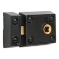 thumbnail image 2 of Revestimiento en polvo negro Rim Latch A29, pequeño, resistente, de hierro fundido, 2 of 4