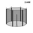 thumbnail image 3 of Bsvklp Red Protectora Trampolín Valla Protección Seguridad Duradera (6 Postes 2 44 M), 3 of 9