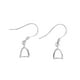thumbnail image 1 of Guardurnaity 1 par de conectores de gancho para la oreja, de plata, fabricación de joyas, accesorios para pendientes, círculo de alambre, Ropa, zapatos y accesorios Miscelánea Medio Guardurnaity AP015405-02, 1 of 6