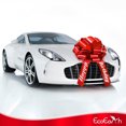 thumbnail image 4 of EcoEarth 18 Inch Big Red Birthday Bow, Giant Car Bow / Gift Bow (US Company), 4 of 8