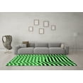 thumbnail image 3 of Ahgly Company Indoor Rectangle Abstract Emerald Green Contemporary Area Rugs, 8' x 10', 3 of 4