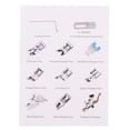 thumbnail image 2 of Amdohai Sewing Machine Presser Feet Set 11PCS 505A Professional Sewing Crafting, 2 of 5