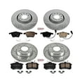 thumbnail image 3 of PowerStop Front and Rear Z23 Evolution Sport Carbon-Fiber Ceramic Brake Pad and Drilled & Slotted Rotor Kit Fits: AUDI Select Models K893, 3 of 10