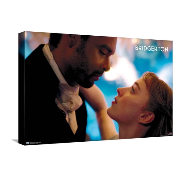 Netflix Bridgerton - Close Canvas Wall Poster, 14.725" x 22.375"