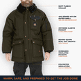 thumbnail image 3 of RefrigiWear Iron-Tuff Siberian Jacket - Extreme Cold Weather Workwear, -50°F Protection, Durable & Water-Resistant, 3 of 6