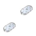 thumbnail image 4 of Speravity Paquete de 2 luces de coche USB recargable Sensor táctil vehículo camión automotriz Interior techo maletero Mini lámpara de Blanco 2piezas, 4 of 6