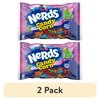 (2 pack) Nerds Halloween Candy Corn, Rainbow-Shelled Nerds-Flavored Mellowcreme, 8 Ounces, Laydown Bag