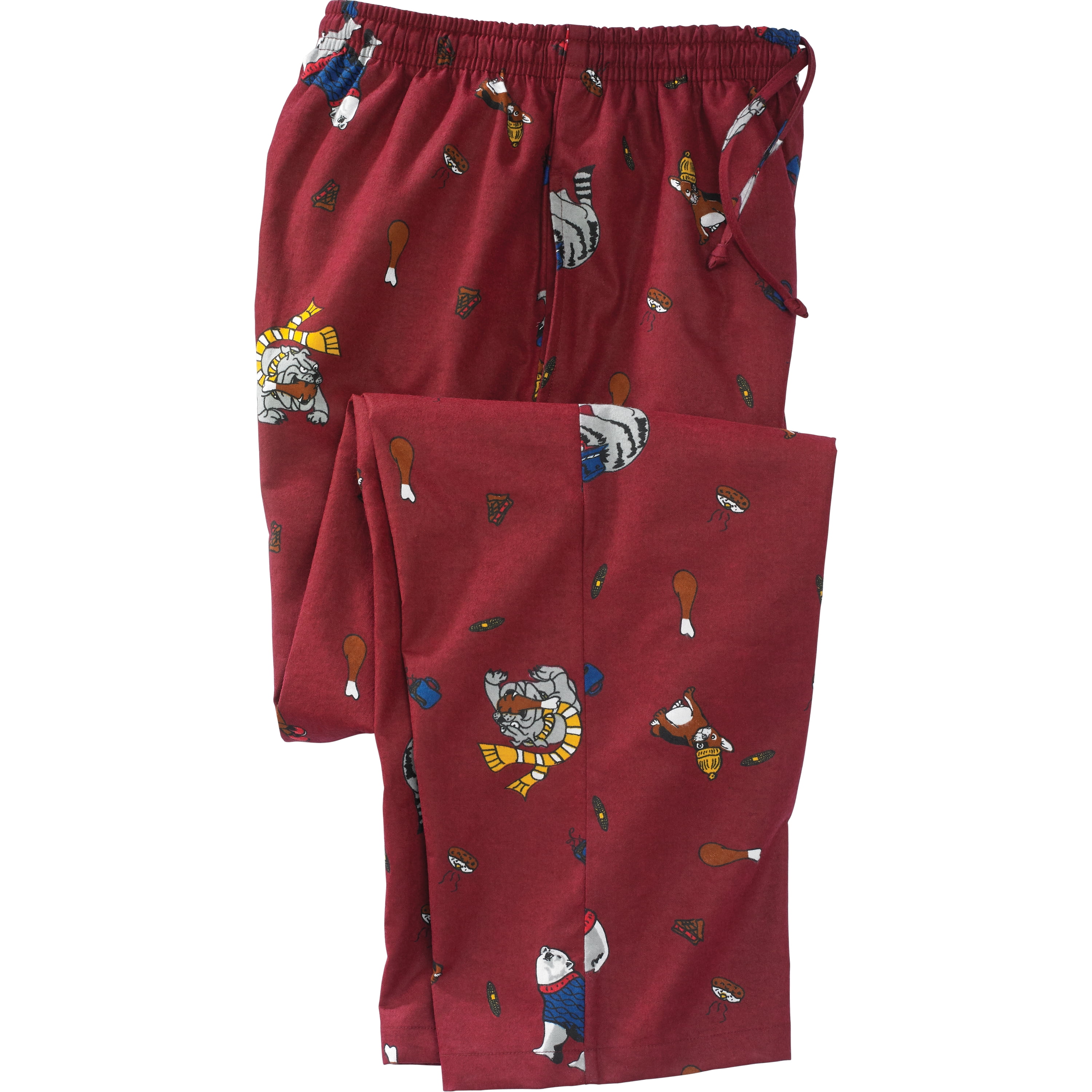 Kingsize - Kingsize Men's Big & Tall Flannel Novelty Pajama Pants ...