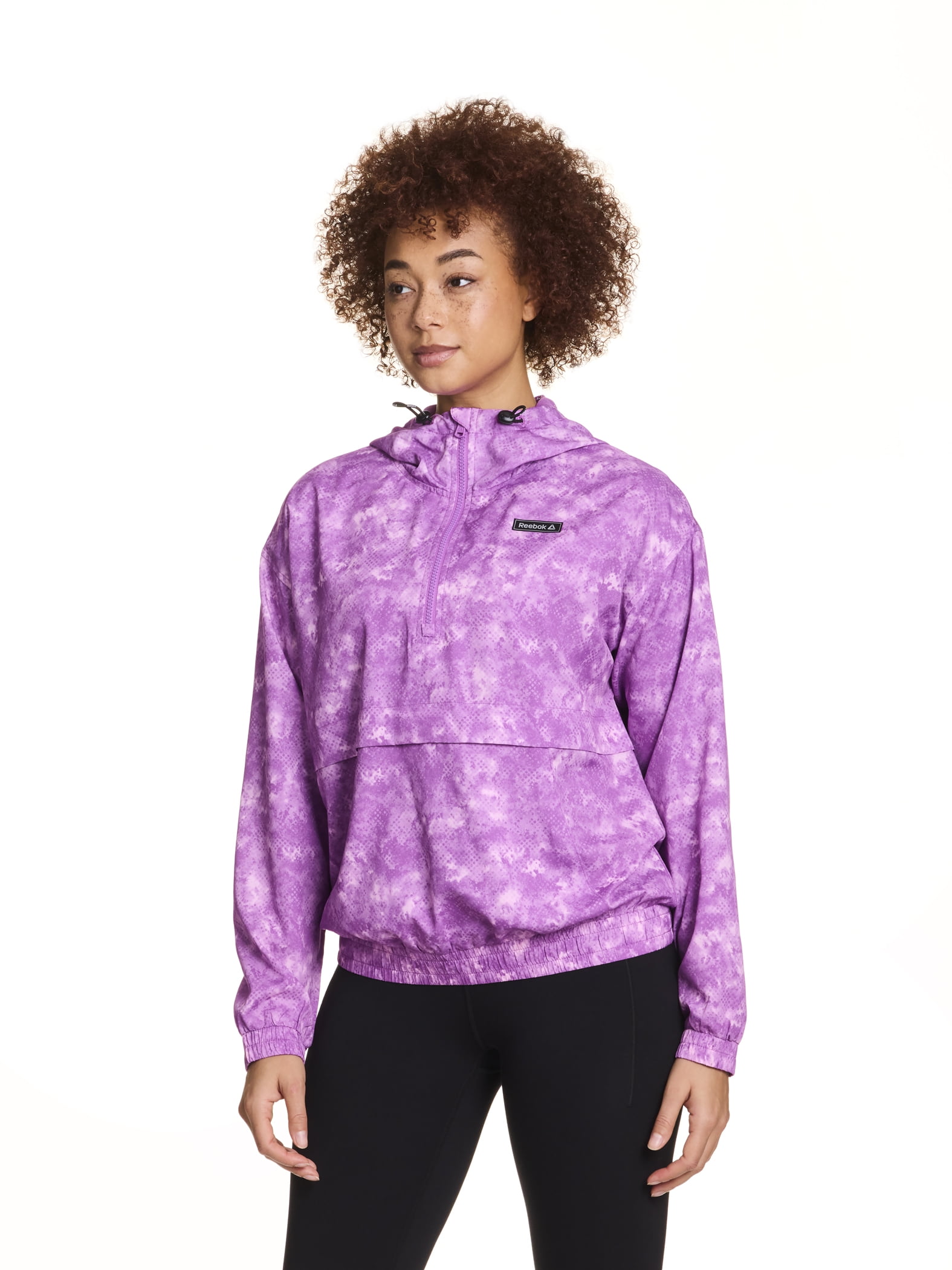 Reebok Women's and Women's Plus Half-Zip Sprinter Jacket, Sizes XS-4X