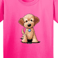thumbnail image 4 of Inktastic Kiniart Mini Goldendoodle Youth T-Shirt, 4 of 5