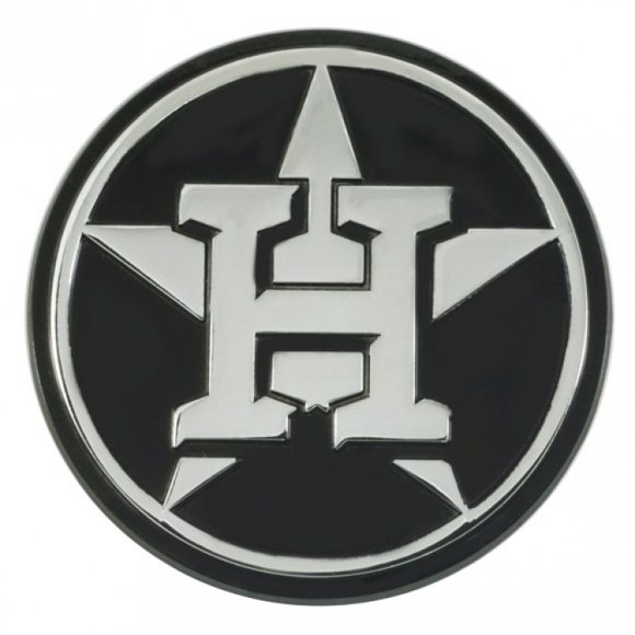 Houston Astros Emblème Auto en Métal 3D