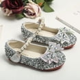 thumbnail image 3 of Girl’s Glitter Dress Shoes Low Heels Sparkly Princess Shoes, 3 of 6