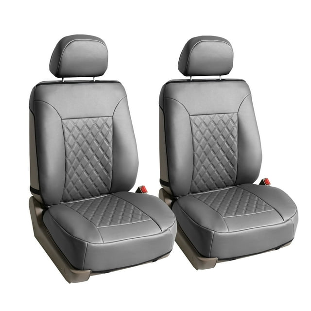 Deluxe Diamond Pattern Seat Cushions For Car Truck SUV Van - Front Seats