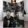 thumbnail image 5 of Barry Keoghan Blanket Cool #3 Super Soft Throw Blanket Silky Flannel Lightweight for Sofa, Bed Blanket All Season Use 50""*60""（130 * 150cm）, Style-4, 5 of 6