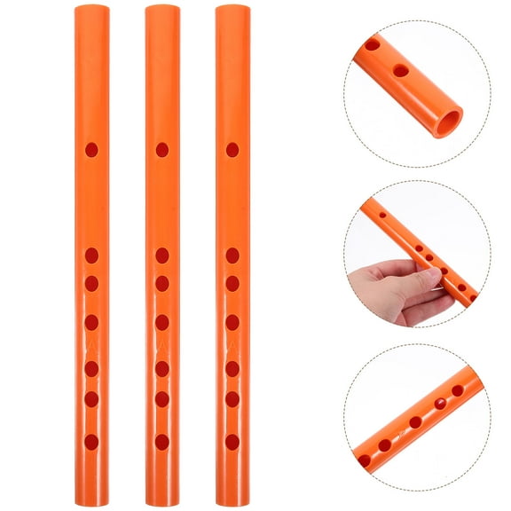 WHAMVOX 3 pcs Portable Recorder Instrument Children Recorder Musical Instrument 6-hole Recorder Instrument