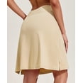 thumbnail image 3 of Pinspark Women' 20" Knee Length Skorts Golf Skirt Tennis Long Skorts Modest Skirts Stretchy Athletic Active Skorts with Pockets, 3 of 6