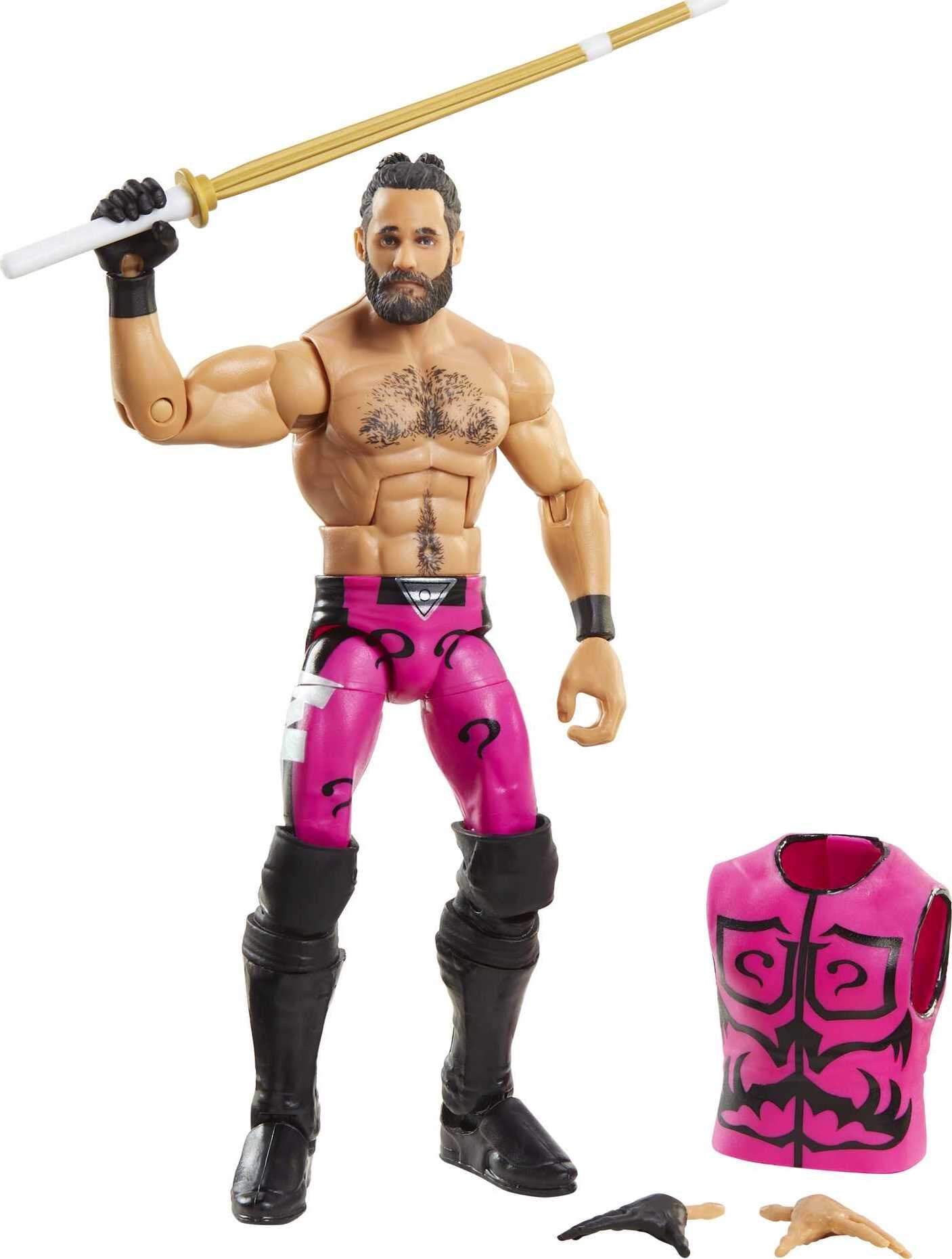 WWE Toy Figures Wrestlemania Seth Rollins Vs The Miz 2-Pack Toys " Games 