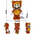 thumbnail image 3 of Toad Toadette Mushroom Mario Bros Plush Toys Luigi Cat Rosalina Princess Peach Stuffed Doll Soft Toys Birthday Gift For Kids, 3 of 5