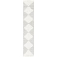 thumbnail image 2 of Unique Loom Chindi Cotton Collection Area Rug - Briah (2' 7" x 13' 1" Runner White/Black), 2 of 6