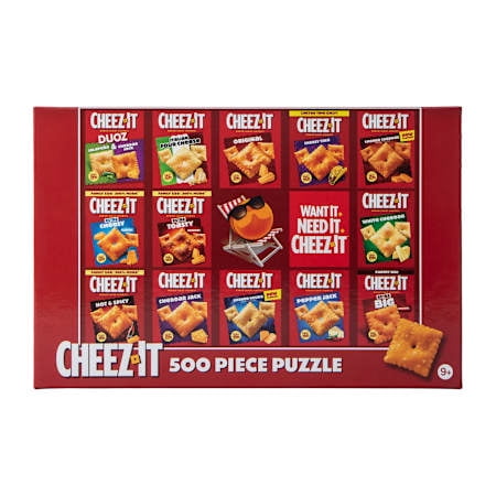 Snack Food 500-Piece Jigsaw Puzzle with Poster – RoseArt