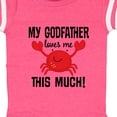 thumbnail image 4 of Inktastic My Godfather Loves Me Godchild Boys or Girls Baby Bodysuit, 4 of 5